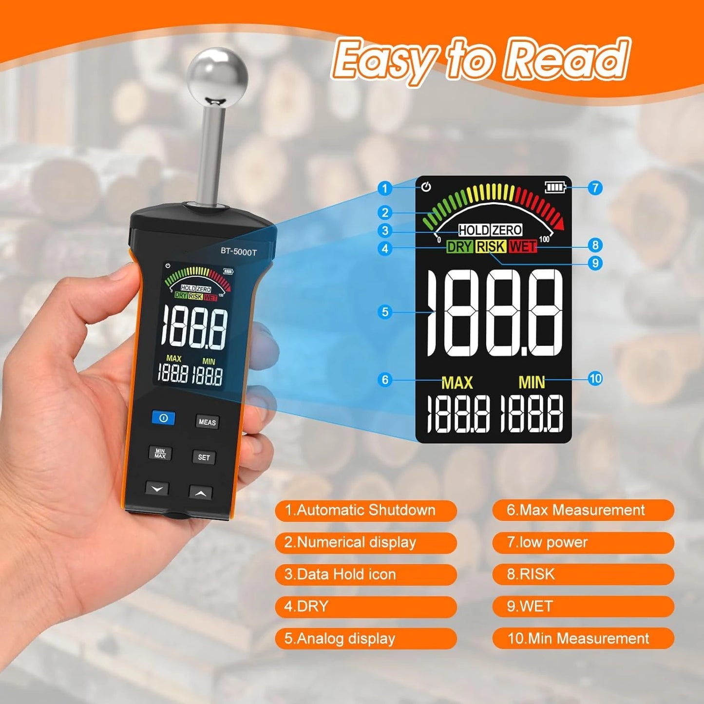 TracePro | Smart Moisture Meter Pro